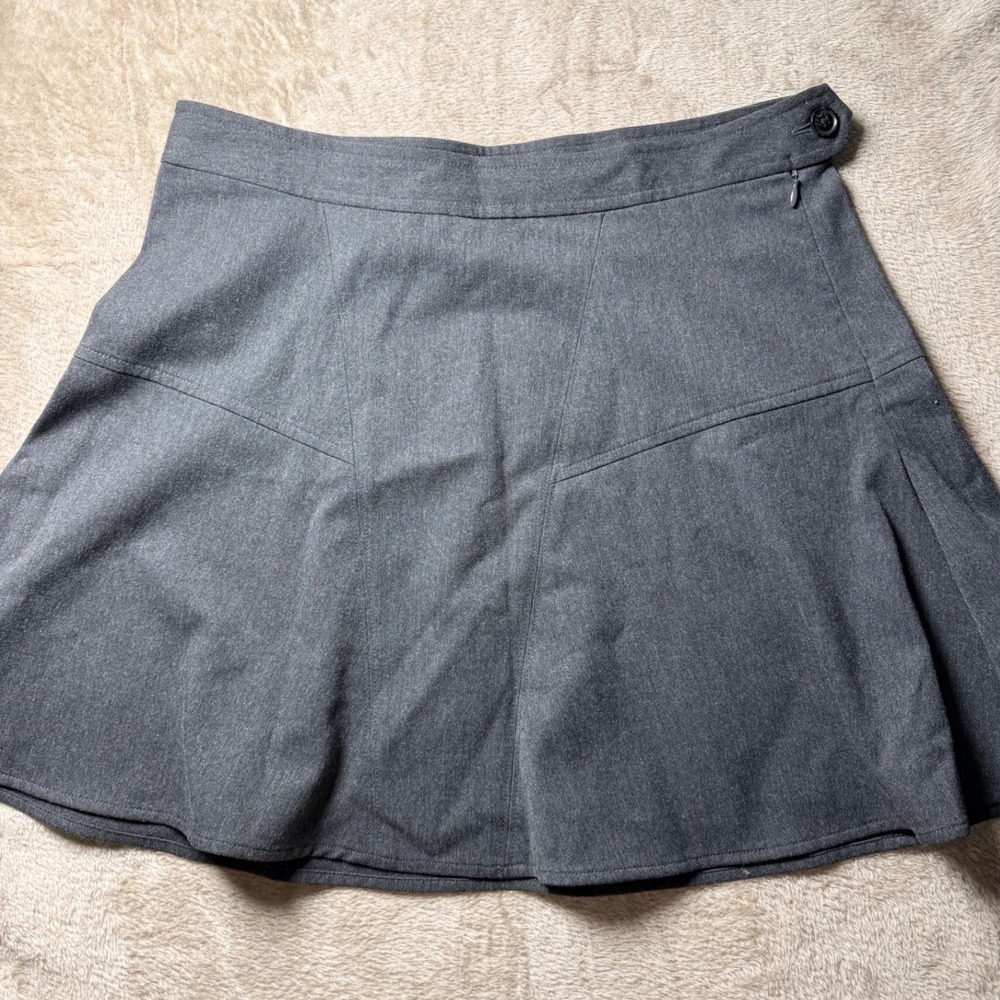 Gap Womens Mini Skirt Side Zip Size 6 Academia Office Preppy Classic Mod‎
